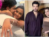 Tejasswi Prakash shows off her engagement ring as she makes first public appearance with Karan Kundrra after dream proposal on Desi Bling
