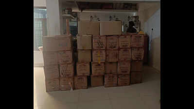 DRI seizes smuggled foreign cigarettes worth Rs 45 lakh in Gorakhpur