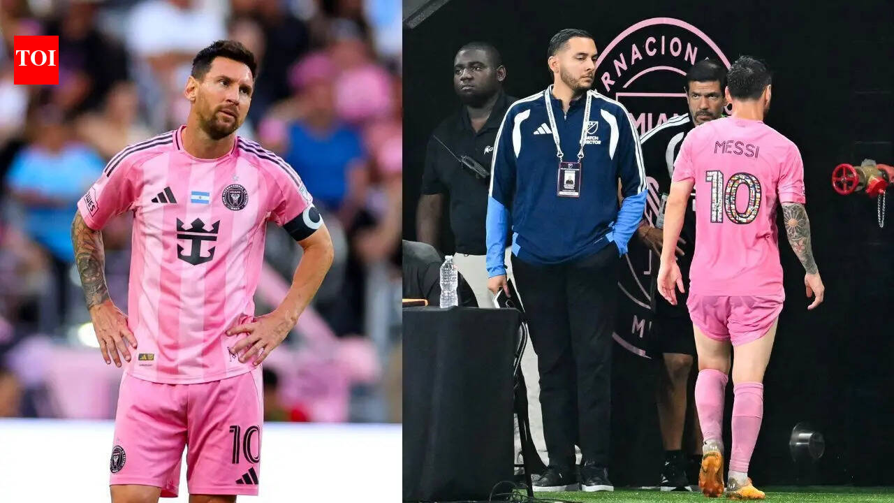 Lionel Messi injury: What happened to Argentina superstar in Inter Miami vs Philadelphia game