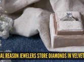 Why diamonds are always kept in velvet boxes? The real reason will surprise you
