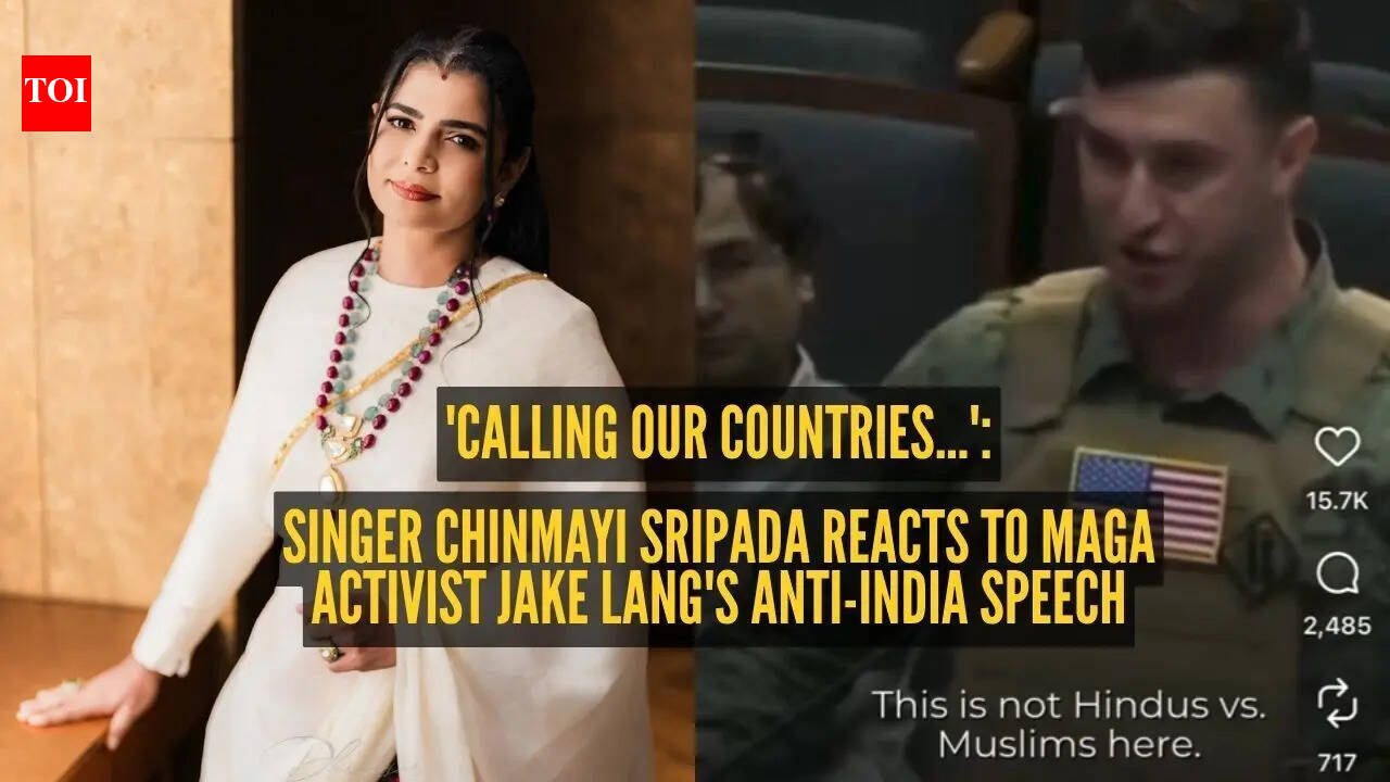 'Calling our countries...': Indian singer Chinmayi Sripada reacts to Jake Lang's anti-India speech