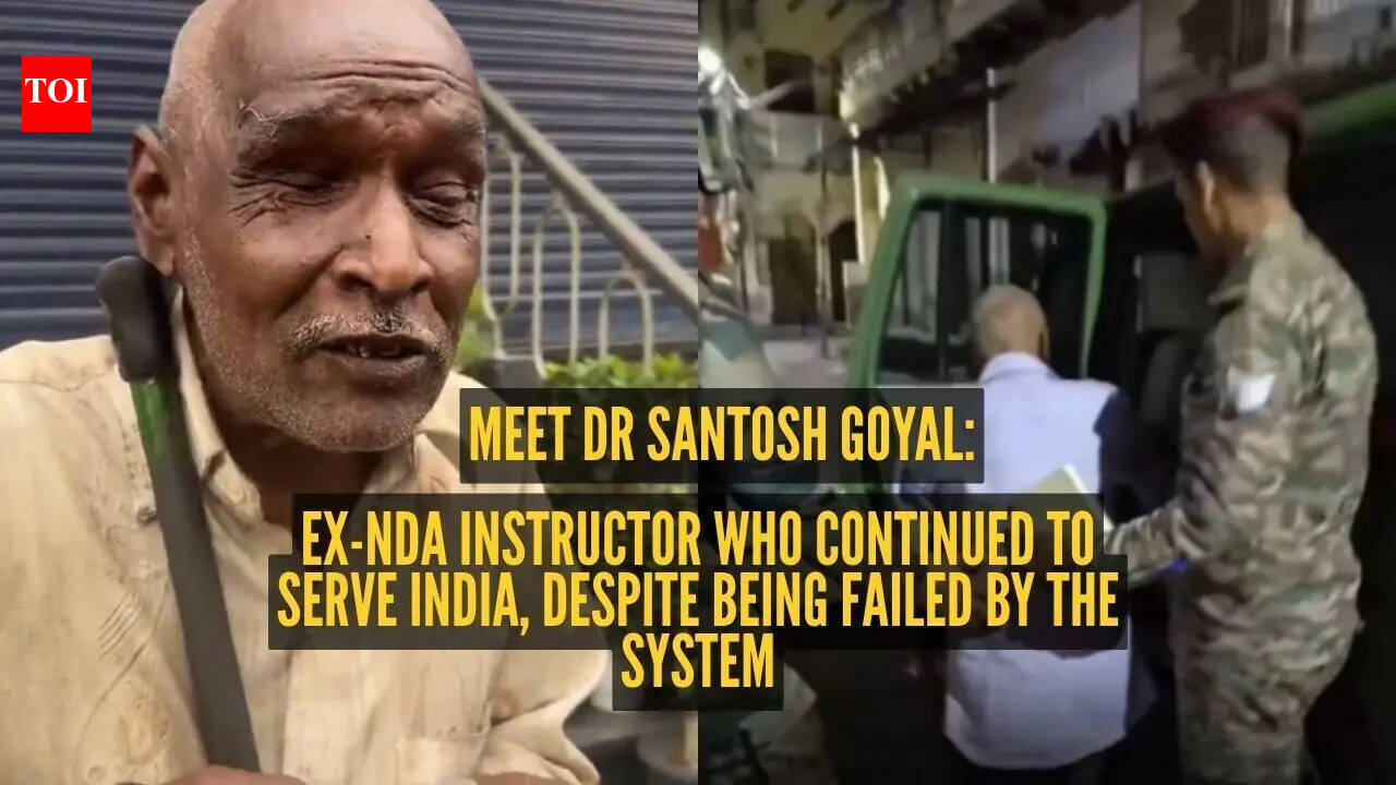 Once an NDA instructor, he lost his eyesight and began to live alone in a temple: Meet Dr Santosh Goyal, ex-NDA instructor who continued to serve India, despite being failed by the system