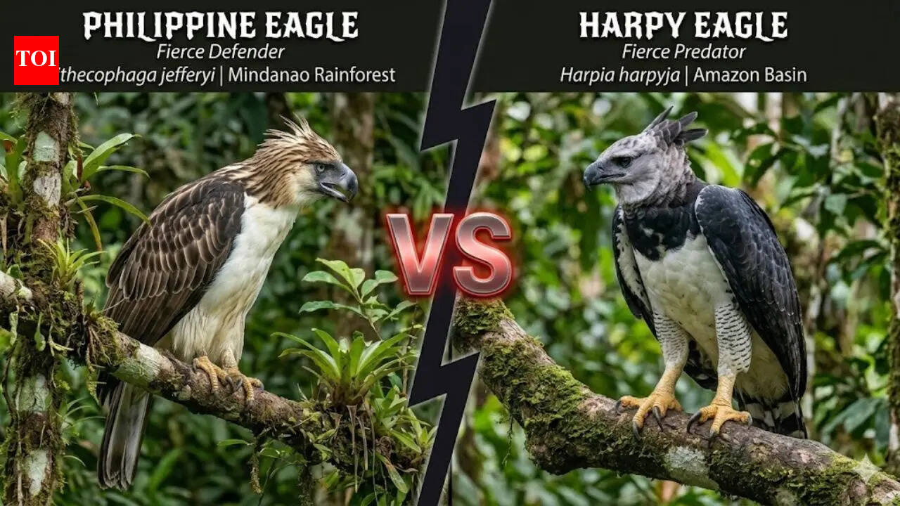 Harpy eagle vs Philippine eagle: Comparing the world’s deadliest forest eagles