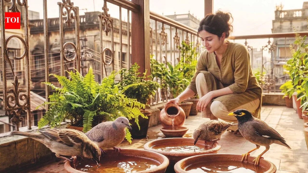 Water, shade and safe nests: Help Kolkata’s winged residents beat the heat