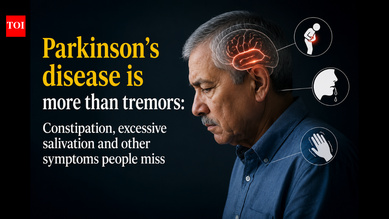 Parkinson's disease is more than tremors: Constipation, excessive salivation and other symptoms people miss