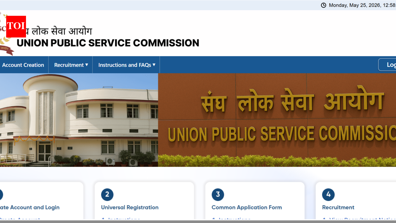 UPSC recruitment 2026: Applications begin for 194 central government vacancies; check eligibility, direct link to apply