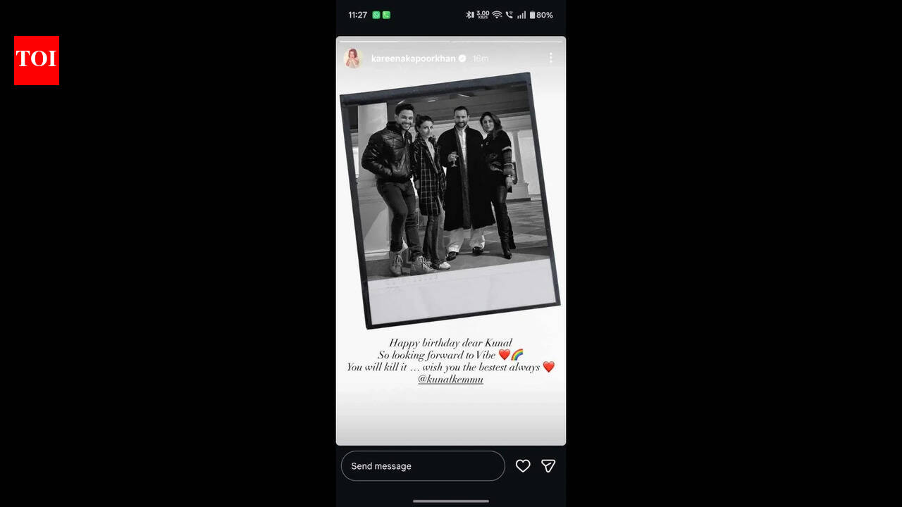 Kareena Kapoor Khan wishes birthday boys, BFF Karan Johar and Kunal Kemmu with RARE monochrome candid snaps