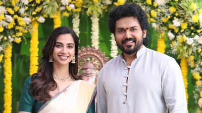 'Karthi 30' shoot begins in Hyderabad; Meenakshi Chaudhary joins as the female lead