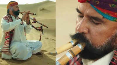 World famous Jaisalmer’s Folk Algoza Maestro Taga Ram Bheel to receive Padma Shri Award today