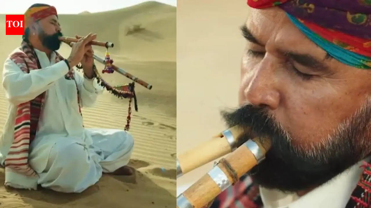 World famous Jaisalmer’s Folk Algoza Maestro Taga Ram Bheel to receive Padma Shri Award today