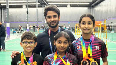 Former Indian badminton coach Veda Vyas Sai Anumula making global impact in USA