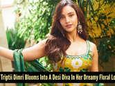 Triptii Dimri turns into Bollywood&rsquo;s dreamiest &lsquo;Laila&rsquo; in a romantic floral couture