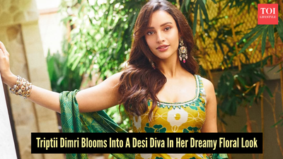 Triptii Dimri turns into Bollywood’s dreamiest ‘Laila’ in a romantic floral couture