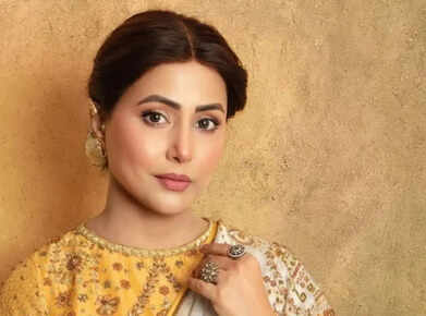 Hina Khan thrilled as husband Rocky&rsquo;s sister treats her to Bengali feast on set amidst hectic shoot