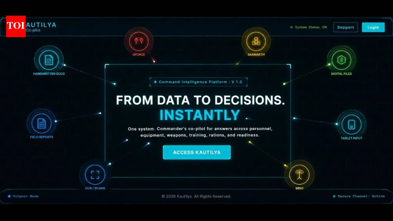 Indian Army's AI push: New 'Kautilya', 'Q-FORCE' platforms to sharpen battlefield decisions