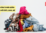 Wondering what to do with your pile of old clothes? Simple ideas to make cushion covers with shirts, sarees, and more