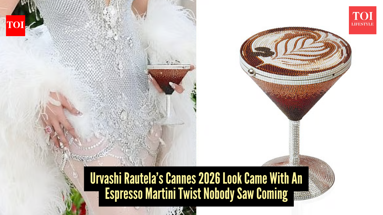 Urvashi Rautela’s wild Cannes accessory wasn’t a clutch, but an espresso martini, proving cocktails can be couture