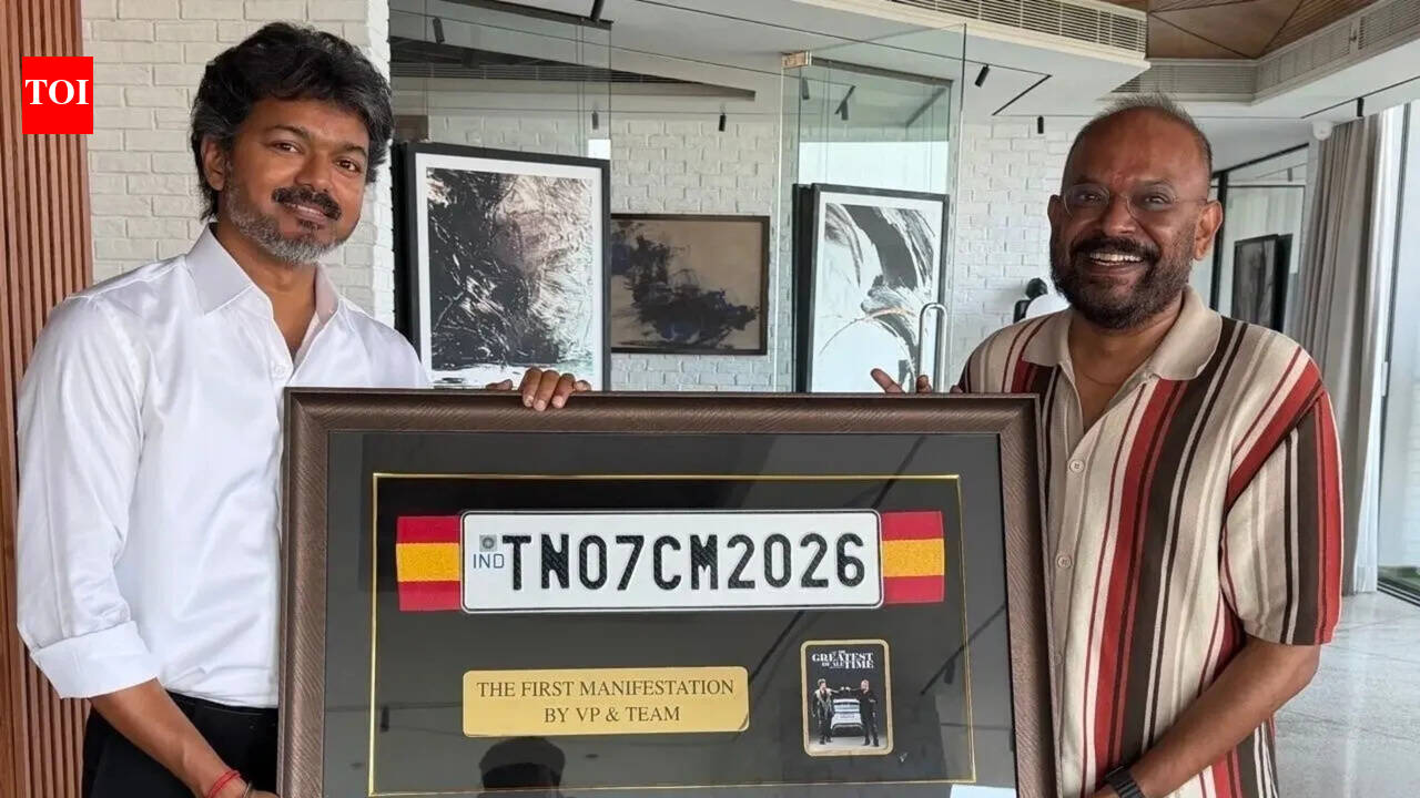 Virat Kohli’s signed bat to GOAT’s 'CM 2026' number plate: Vijay’s viral gifts that grabbed attention