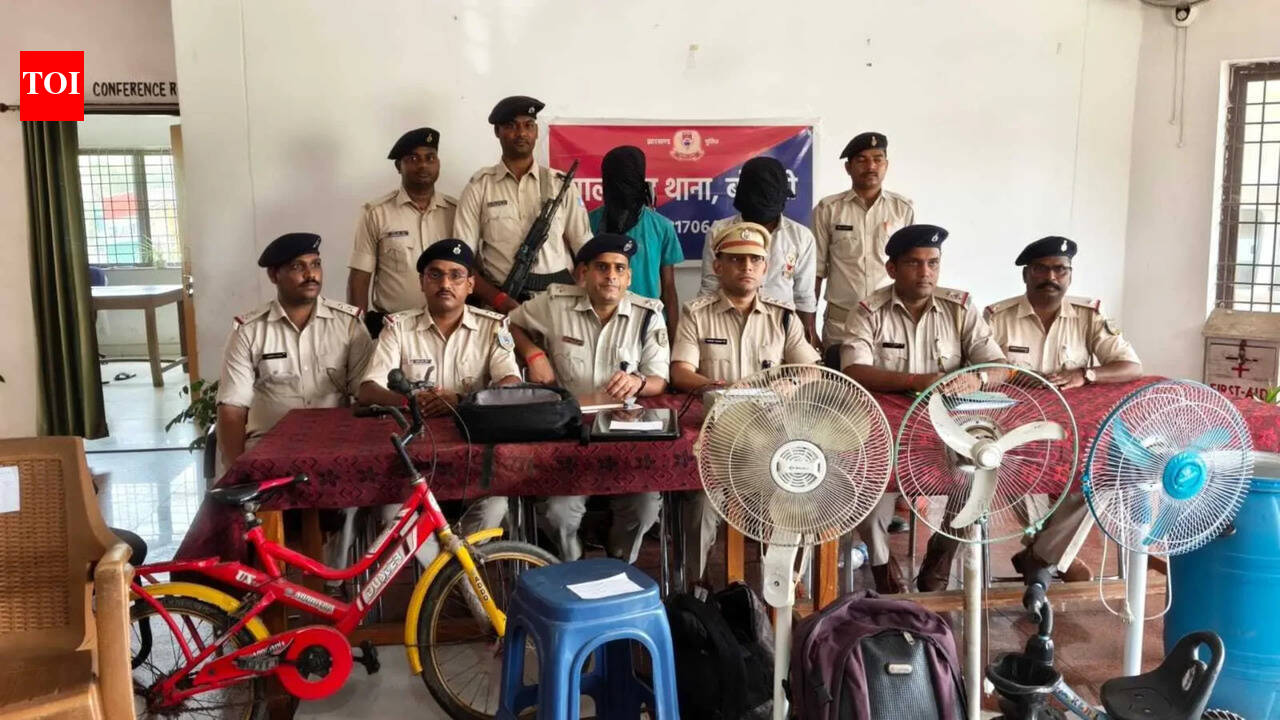 Two held for burglary at railway quarter in Bokaro