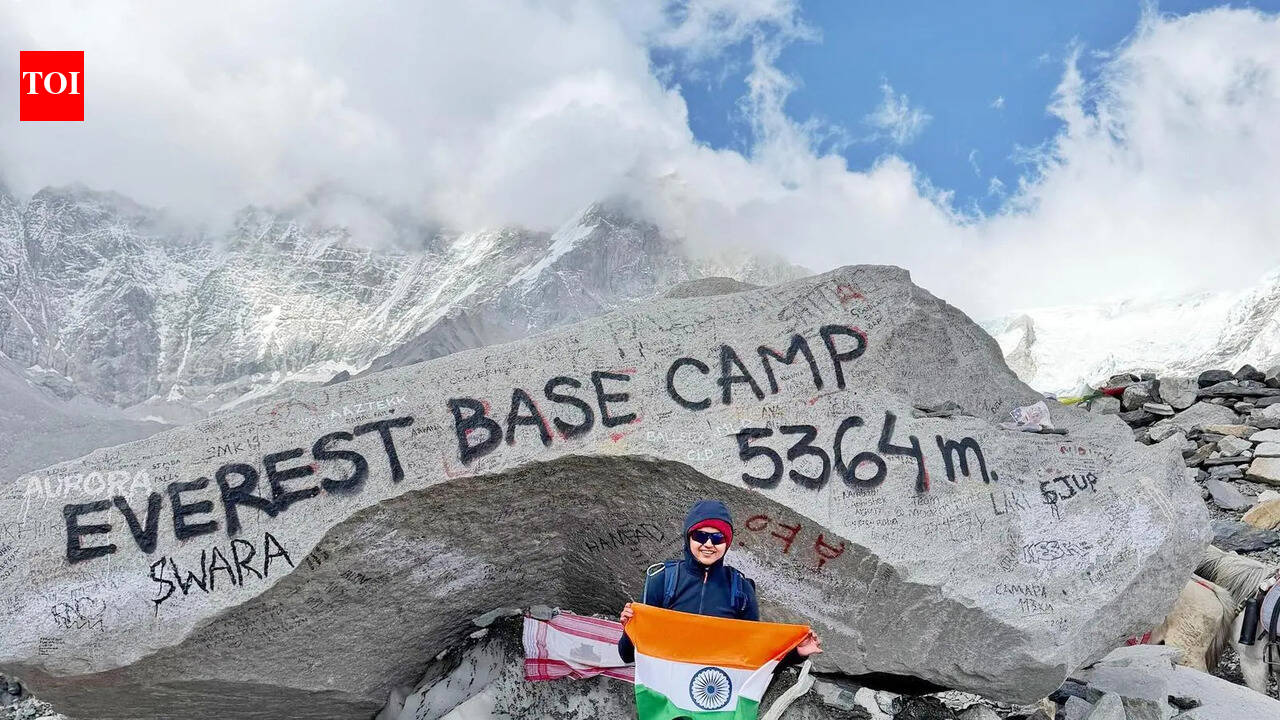At 8, this Gujarati girl scales Mt Everest base camp