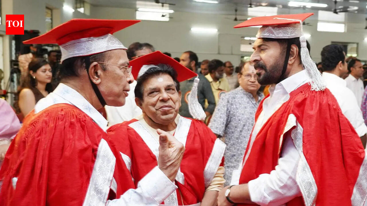 MG University special convocation: Mammootty among three awarded honorary doctorates
