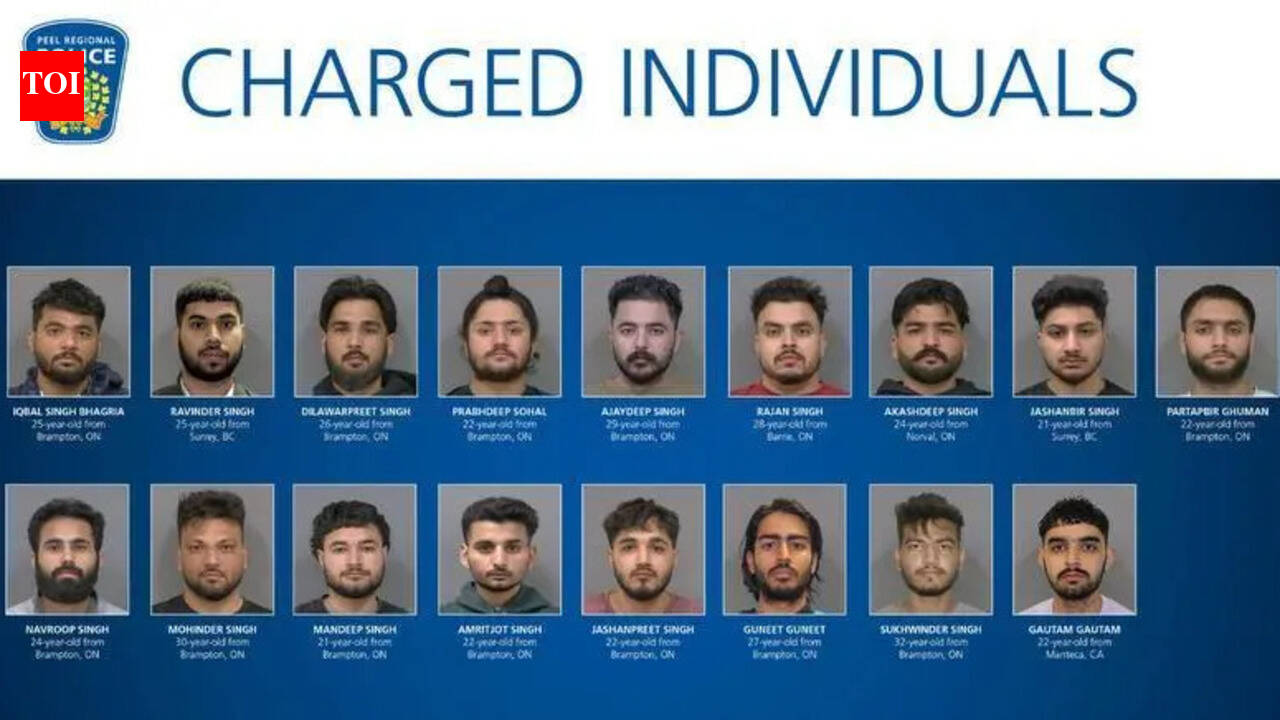 Canada cops bust extortion network; 17 held, mostly of Punjab origin