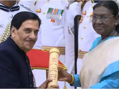 Padma Shri Conferred: Arvind Vaidya honoured by President Murmu