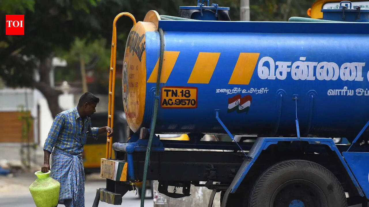 Chromepet residents protest 10-day water cut, block GST road
