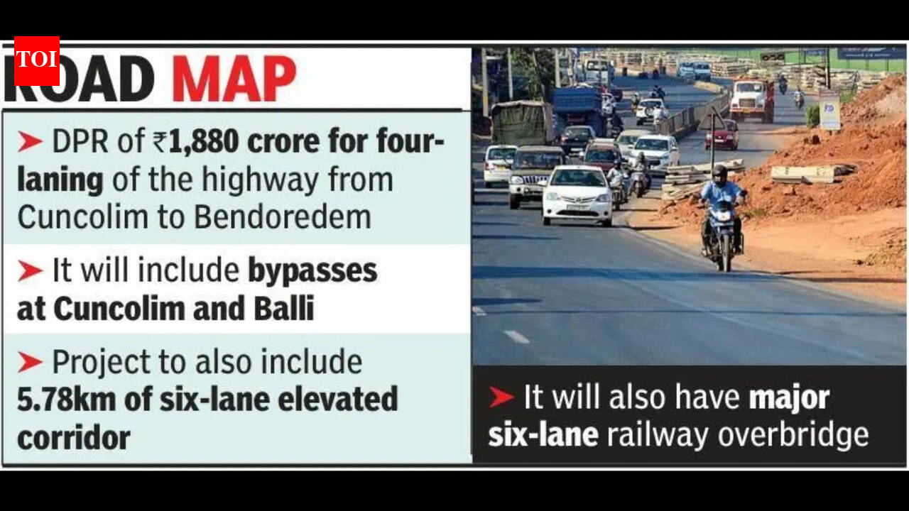 Centre approves Rs 1.8k crore for Cuncolim highway expansion