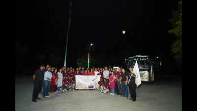 38 from UP leave for Arunachal Pradesh under Yuva Sangam exchange programme
