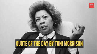 Quote of the day by Toni Morrison: "You can do some rather extraordinary things if that's..."