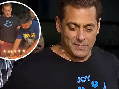 Salman Khan celebrates team member's birthday - WATCH