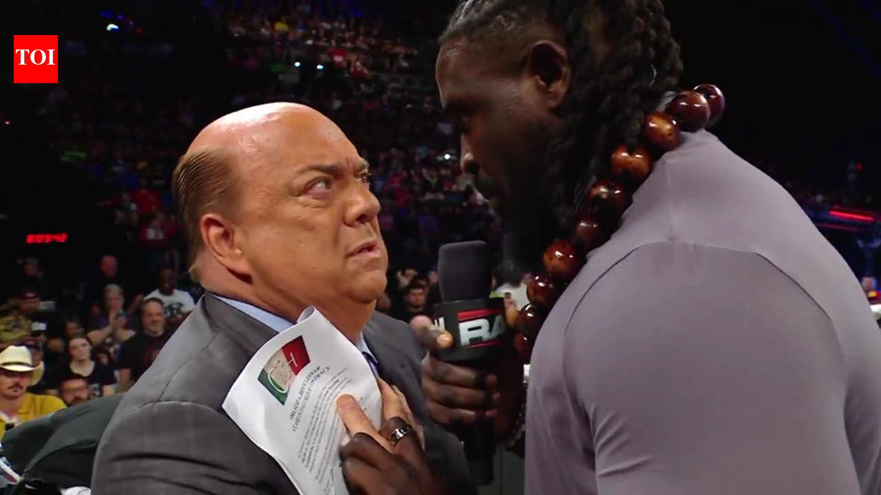 WWE RAW Go-Home Show: Oba Femi Bersumpah Hentikan Brock Lesnar