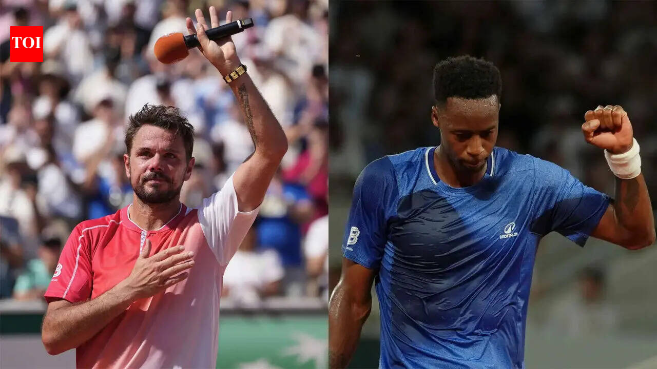 End of an era at Roland Garros: Stan Wawrinka, Gael Monfils bid emotional farewell to French Open