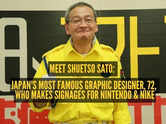 Meet Shuetso Sato: Japan's most-in-demand graphic designer, 72, who began with duct tape signage and now works with Nintendo, Nike