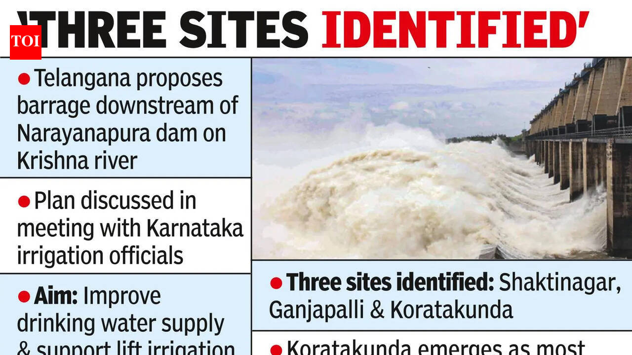 T &amp; K'taka plan for barrage on Krishna