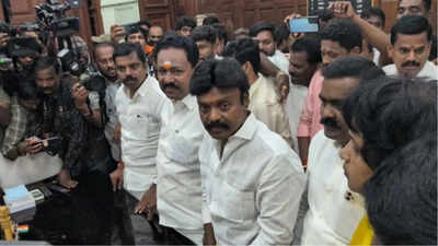 AIADMK Faces Major Setback As Three MLAs Resign From Shanmugam–Velumani Faction In Tamil Nadu