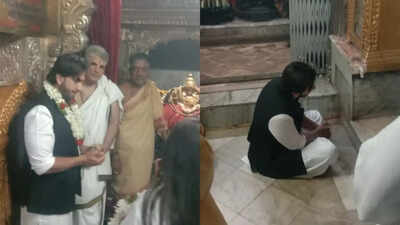 Ranveer Singh offers prayers at Chamundeshwari Temple in Mysuru amid row over 'Don 3' exit