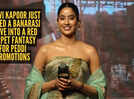 Janhvi Kapoor serves desi princess glam in a reimagined Banarasi gown