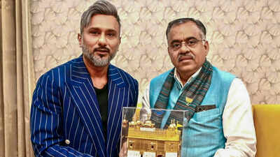 Honey Singh appears with BJP’s Tarun Chugh in anti-drug message in Punjab: ‘You can make a comeback too’