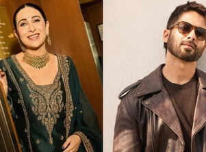 Karisma recalls Shahid dancing behind her as a background dancer