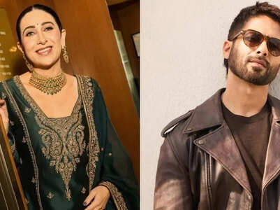 Karisma recalls Shahid dancing behind her as a background dancer