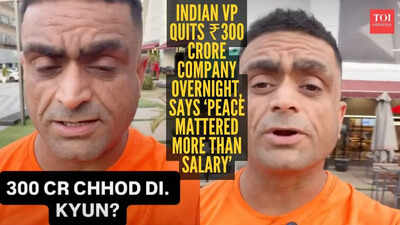  VP quits ₹300 crore company at 40, internet calls it the ultimate career risk