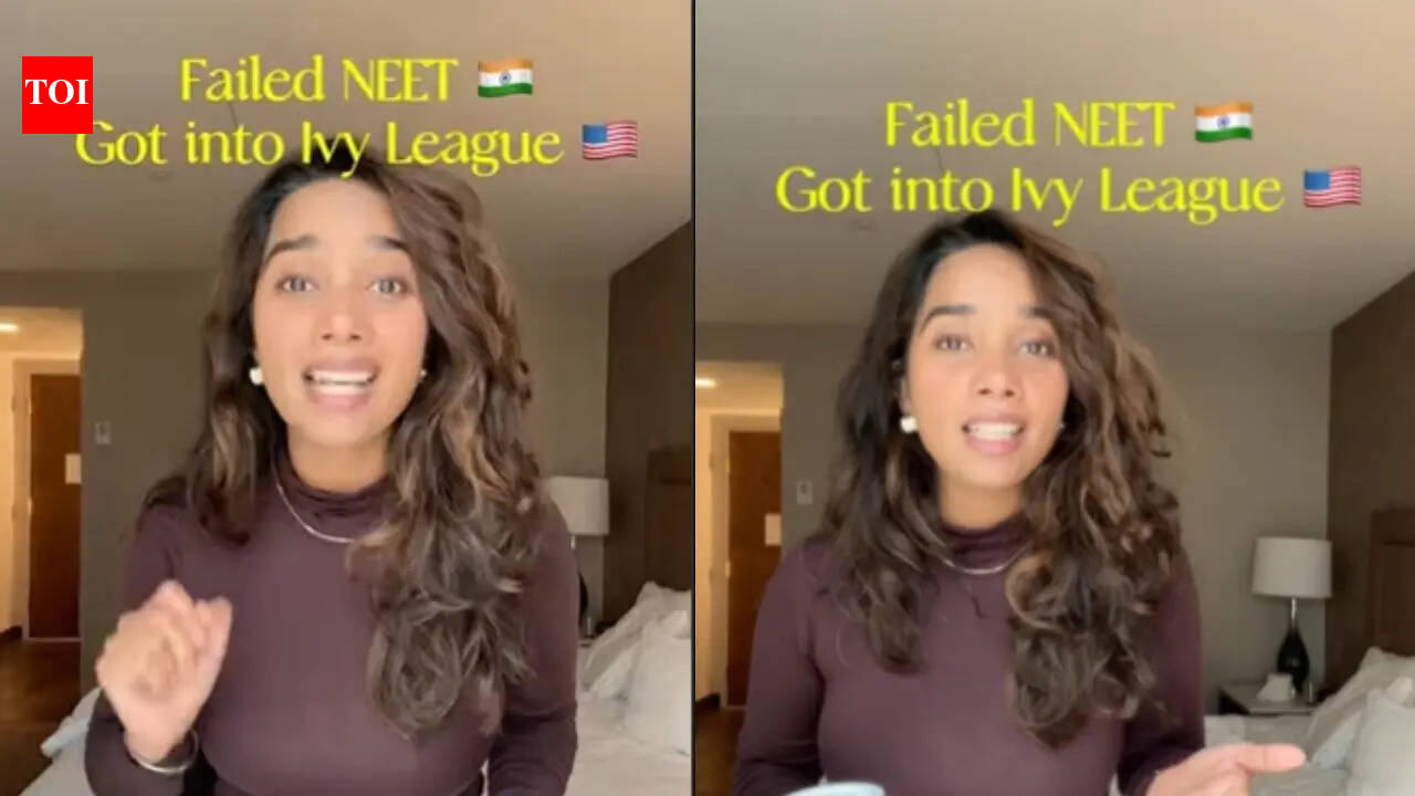 'Failed NEET, got into Ivy League': Indian woman shares how she got biotech job in US after failing the medical exam in 2016