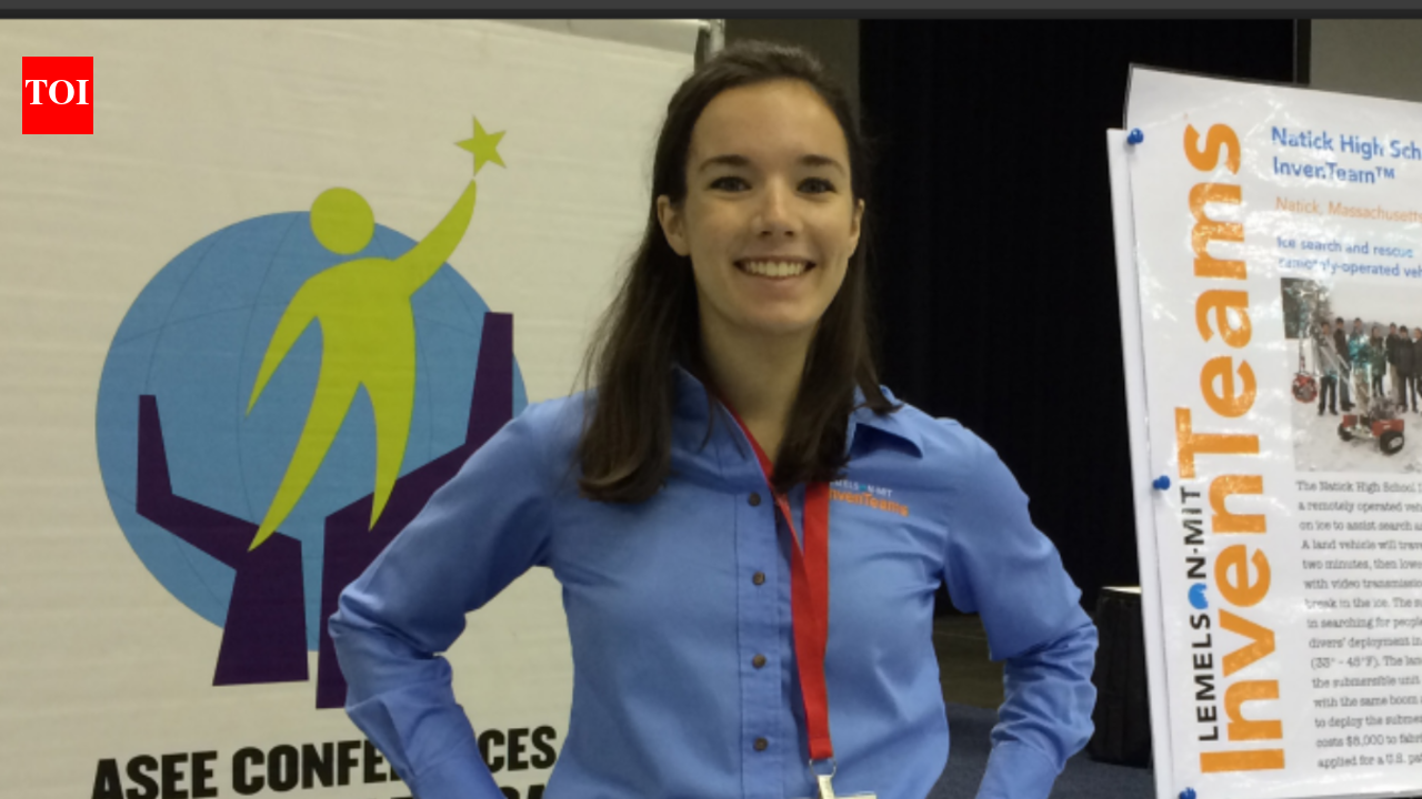 At 16, an engineering student built a patented robot to help divers search beneath ice