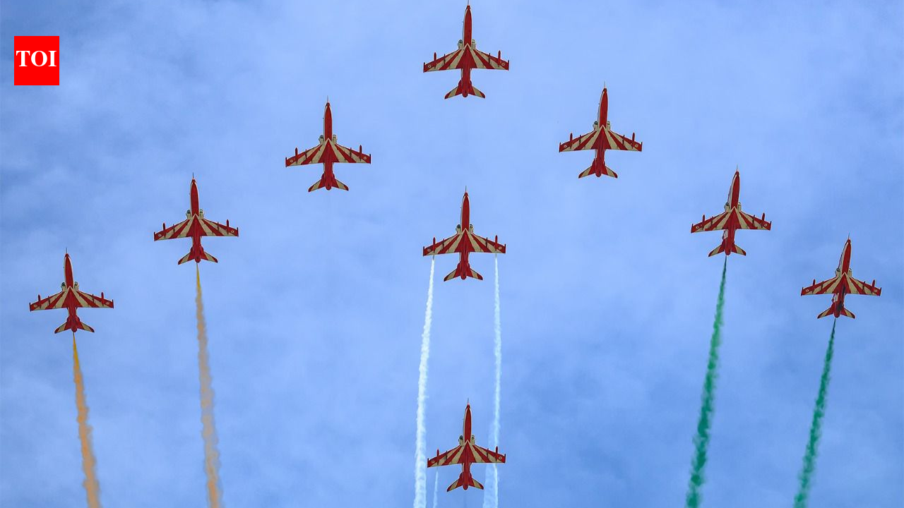 Over 800 air shows in 30 years: IAF’s Suryakiran team celebrates 30 years of its precision flying