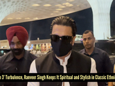 Ranveer makes a stylish appearance at Chamundeshwari temple