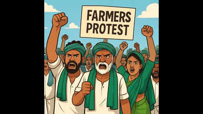 Mysuru farmers protest against mandatory FID rule for fertilizer purchase