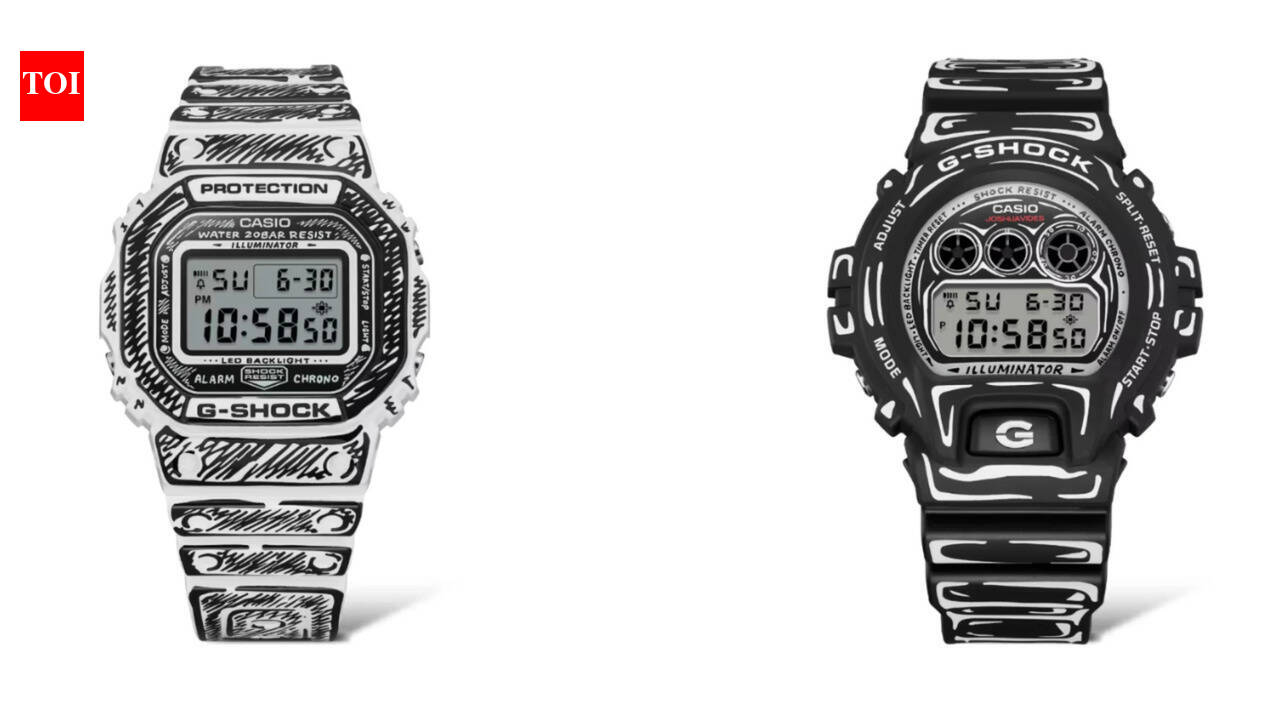 G-SHOCK x Joshua Vides drop two monochrome watches in India at Rs 12,995