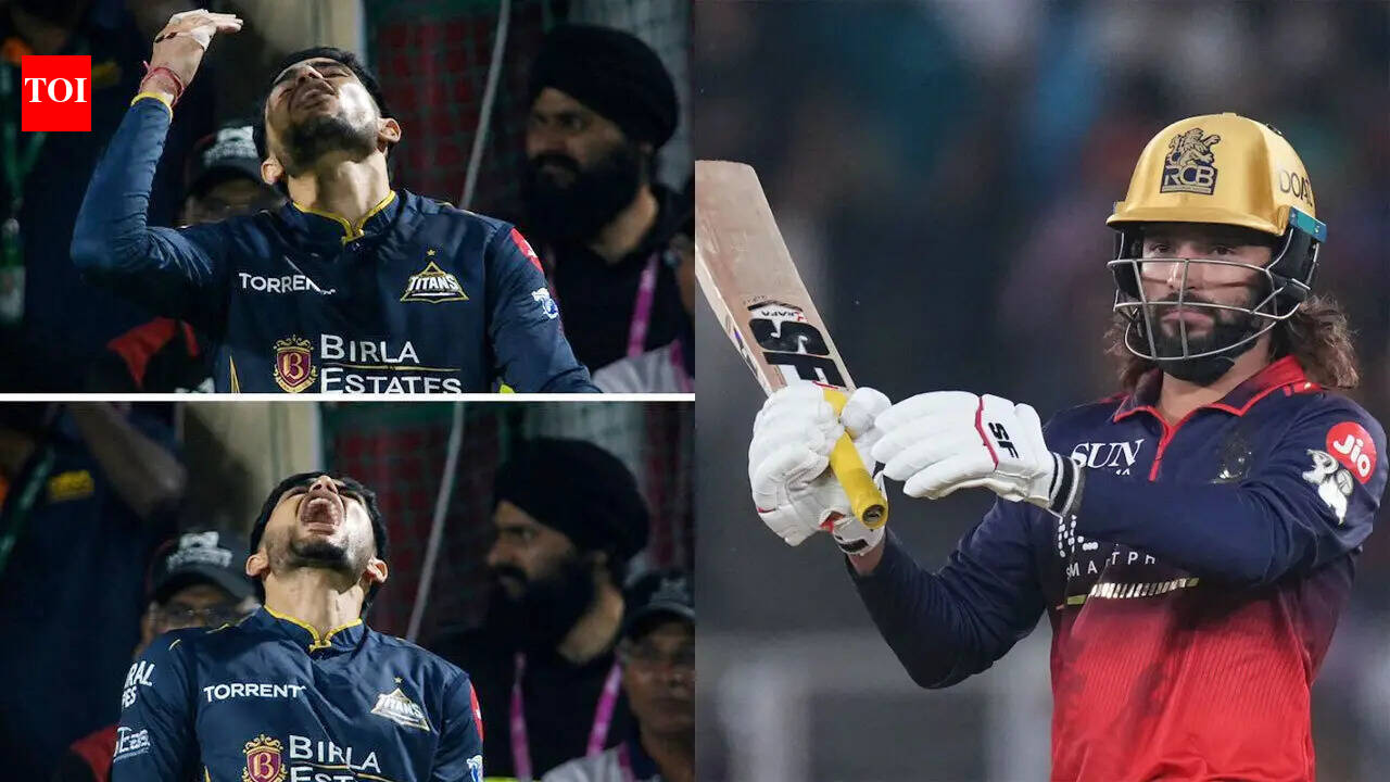 Shubman Gill loses cool as GT's costly blunders hand Rajat Patidar two lifelines